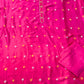 Rani Pink Silk Suit with Bandhni Booti & Pure Chiffon Dupatta