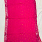 Rani Pink Silk Suit with Bandhni Booti & Pure Chiffon Dupatta