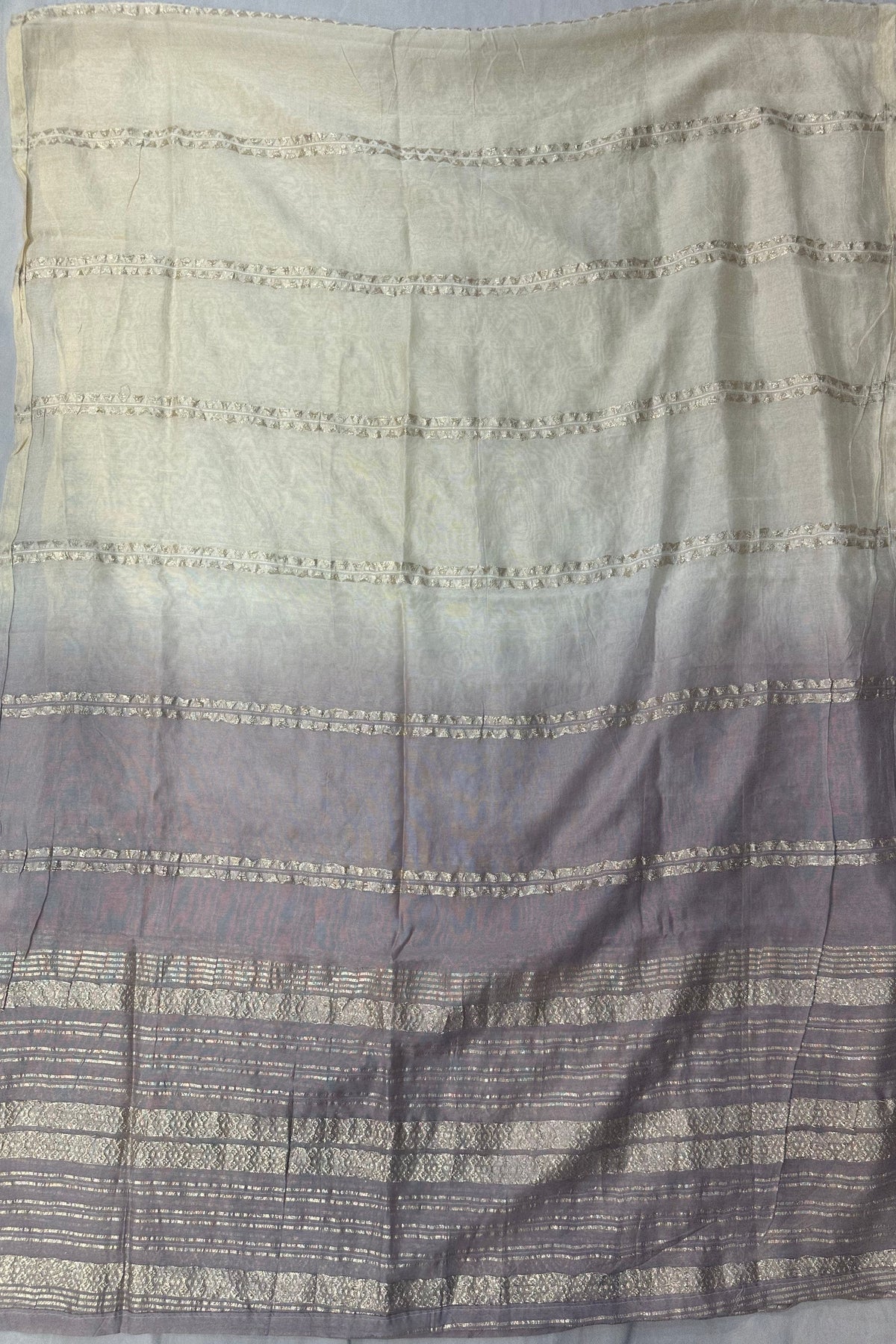 Light Onion Tissue Suit with Tilla Work & Double Shade Tissue Dupatta