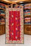 Mehroon Peelia Suit with Thread & Stone Work