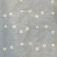 Golden Net Saree with Four-Side Jari, Sippi & Cut Pear Work