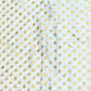 White Banarasi Chinon Chiffon Saree with Four-Side Border & Golden Work