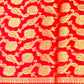 Red Banarasi Silk Saree with Golden Work