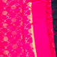 Pink Banarasi Silk Kosa Saree with Golden Work