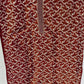 Rust Shimmer Kheem-Khaam Embroidered 3-Piece Suit Set