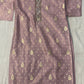 Light Onion Tissue Suit with Tilla Work & Double Shade Tissue Dupatta