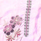 Rose Pink Musleen Thread & Sippi Work Suit Set with Brasho Dupatta