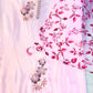 Rose Pink Musleen Thread & Sippi Work Suit Set with Brasho Dupatta