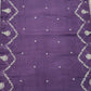 Purple Shimmer Silk Suit with Hand & Jari Work and Chinon-Chiffon Dupatta