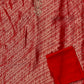 Blood Red Silk Suit Set with Booti Silk Dupatta
