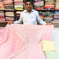 Pink Maheshwari Cotton Thread Work Suit Set with Dupatta