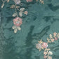 Peacock Green Tabby Silk Saree with Intricate Jury, Thread & Sequin Work