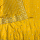 Yellow Banarasi Silk Suit with Handwork & Designer Dupatta