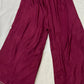 Maroon Opada Silk Suit Set with Banarasi Work & Chiffon Dupatta