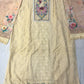 Elegant Chiffon Suit with Karachi Thread Work & Printed Dupatta