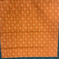 Light Orange Soft Silk Suit Set with Sippi Work & Kalamkari Dupatta