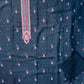 Black & Pink Linen Cotton Suit Set with Printed Dupatta