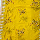 Mustard Orgenza Thread & Sippi Work 3-Piece Suit Set