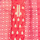 Mehroon Kosa Silk Banarasi Work Suit Set with Chiffon Dupatta