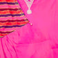 Pink Tashar Silk Suit Set with Mirror & Jury Work