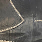 Dark Grey Pure Crape Handwork Suit Set with Chinon Dupatta