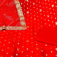 Banarasi Silk Shirt with Jaipuri Print Dupatta Set