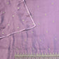 Lavender Organza Embroidered Suit Set